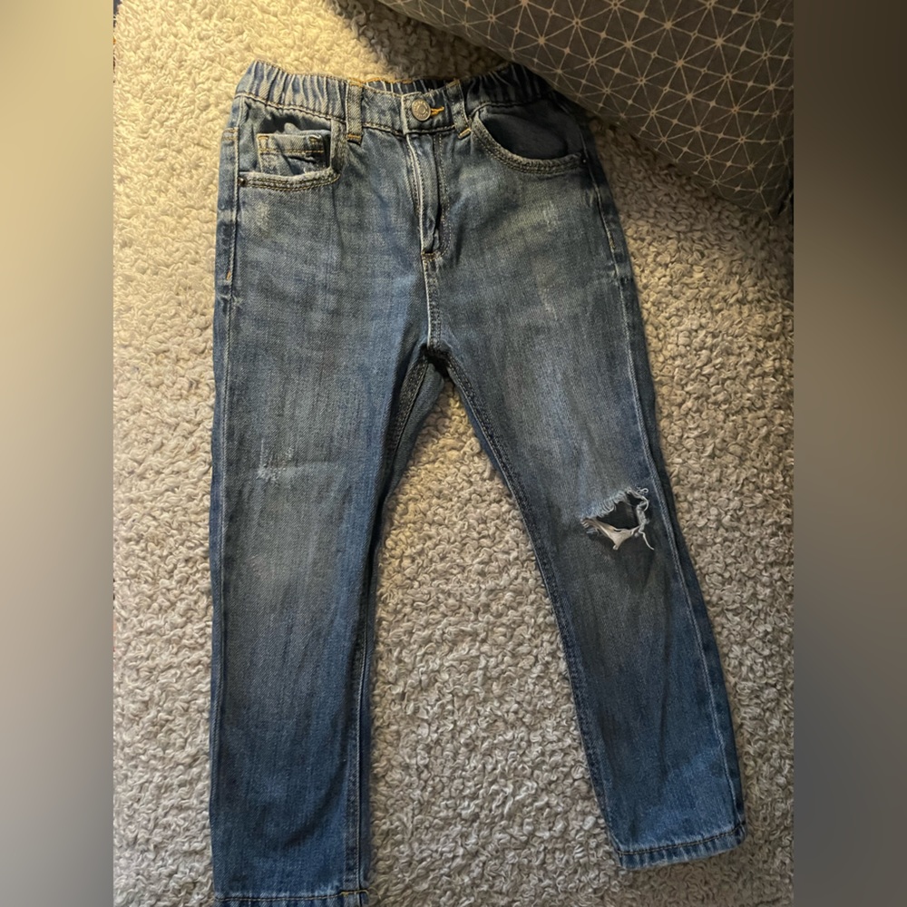 Zara boys ripped skinny jeans